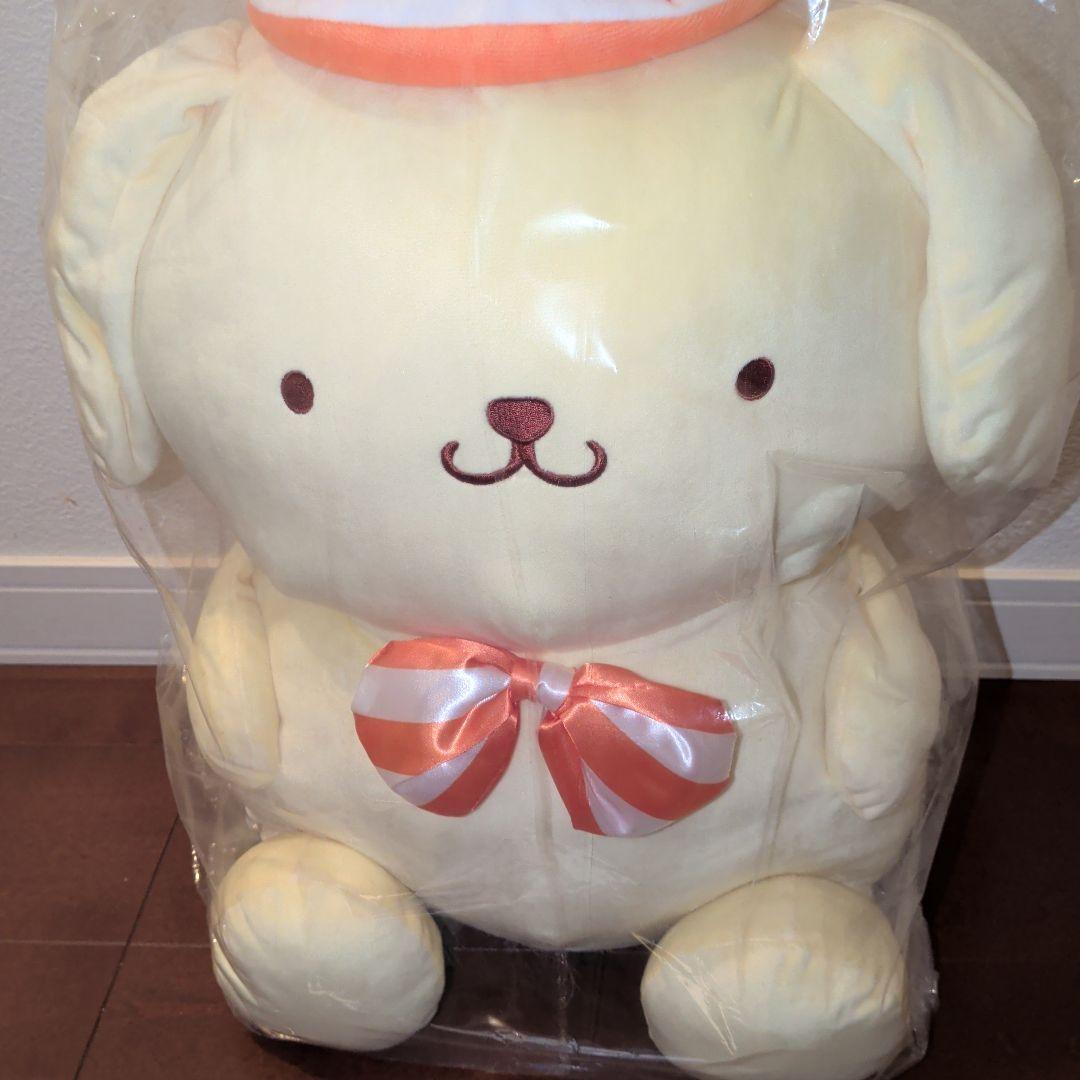 ポムポムプリン　ぬいぐるみ　大きい
