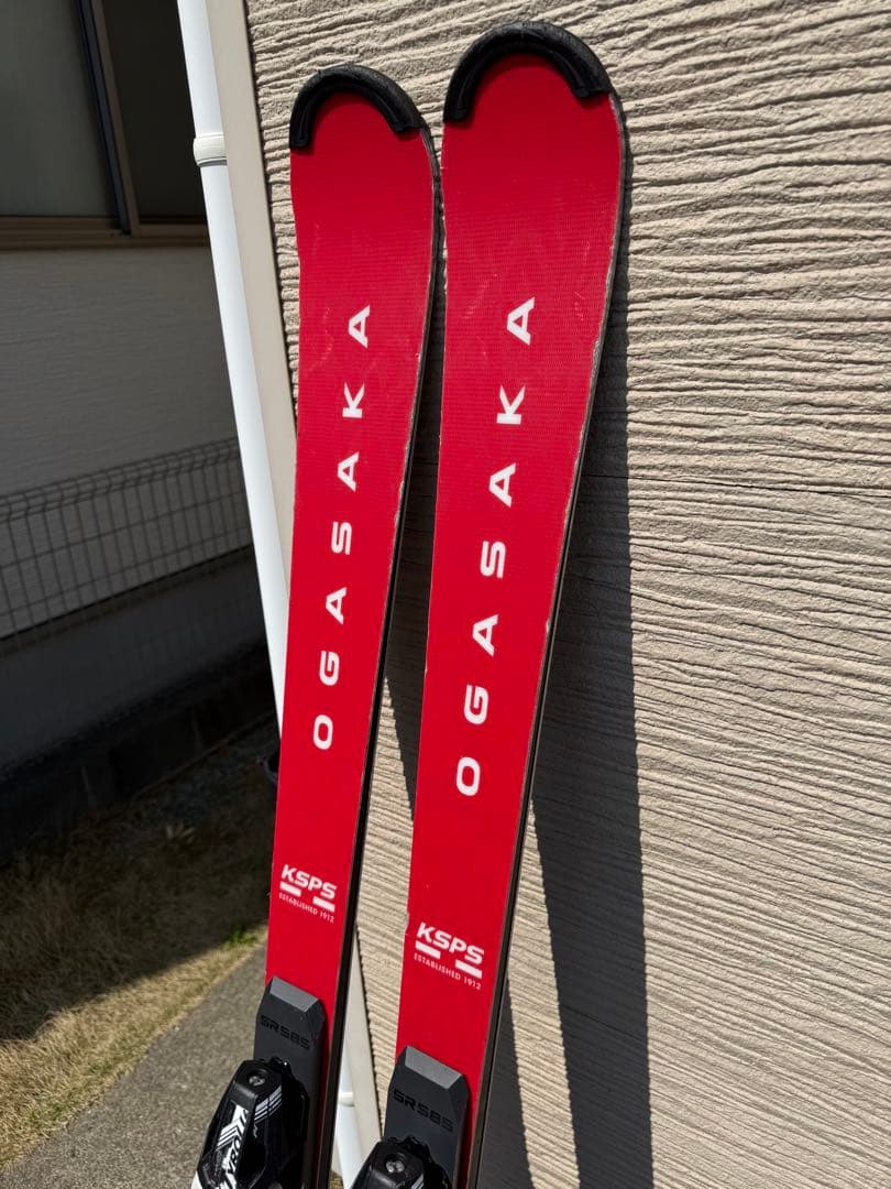 美品 オガサカ KS-PS 165cm 赤 値段相談可