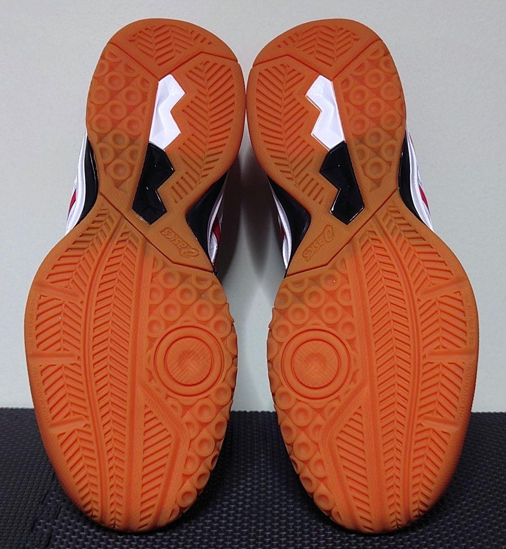 ASICS GEL-ROCKET 9 ホワイト/クラシックレッド 23.0 cm