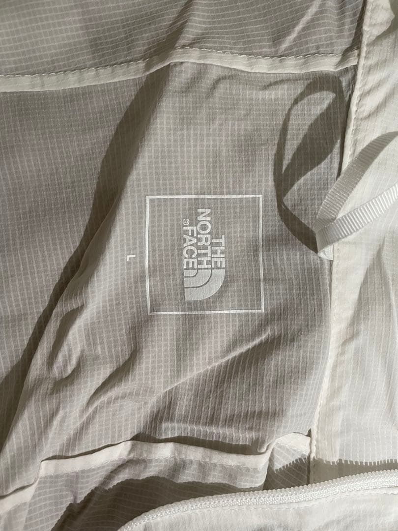THE NORTH FACE フード付きウィンドブレーカー L ホワイト
