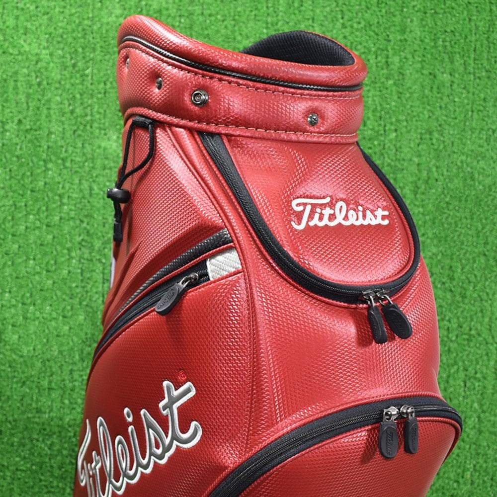 @*@様 Titleist タイトリスト ゴルフ キャディバッグ８.５型【レッド
