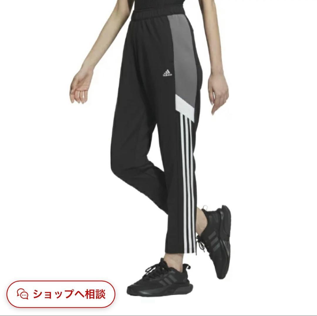 adidasルーズフィットダブルニット　ジャージ　上下　M