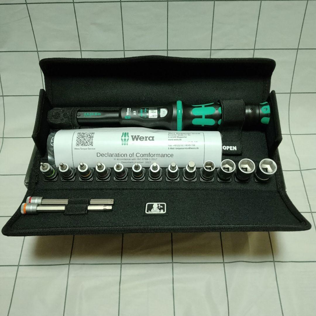 ヴェラ Wera トルクレンチ 2.5~25 Nm ビットソケットセット