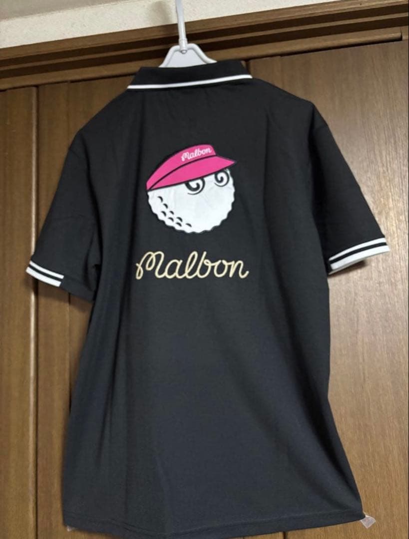Malbon Golf マルボンゴルフ ポロシャツ 黒 未使用