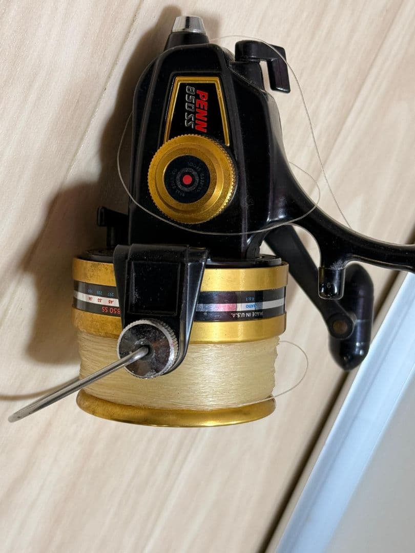 HIGH SPEED PENN 850SS スピニングリール 黒と金