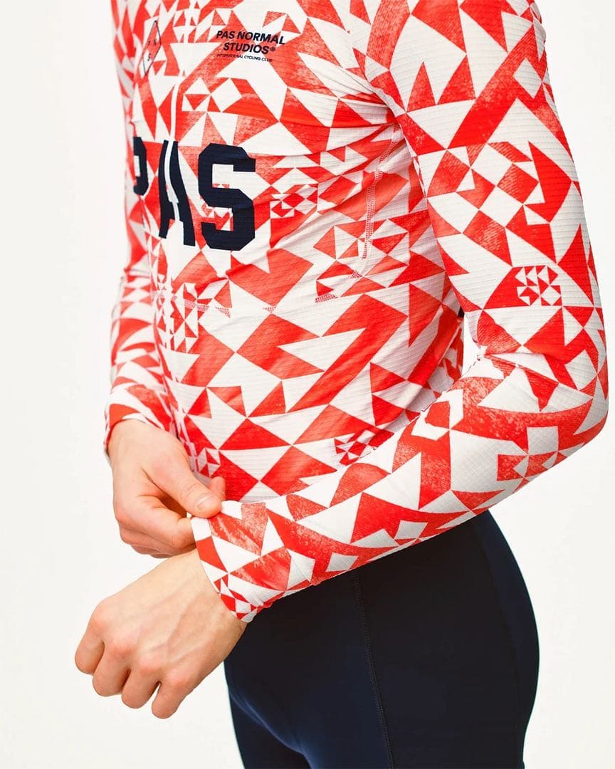 【新品】PAS NORMAL STUDIOS 長袖ジャージ　ORIGAMI S
