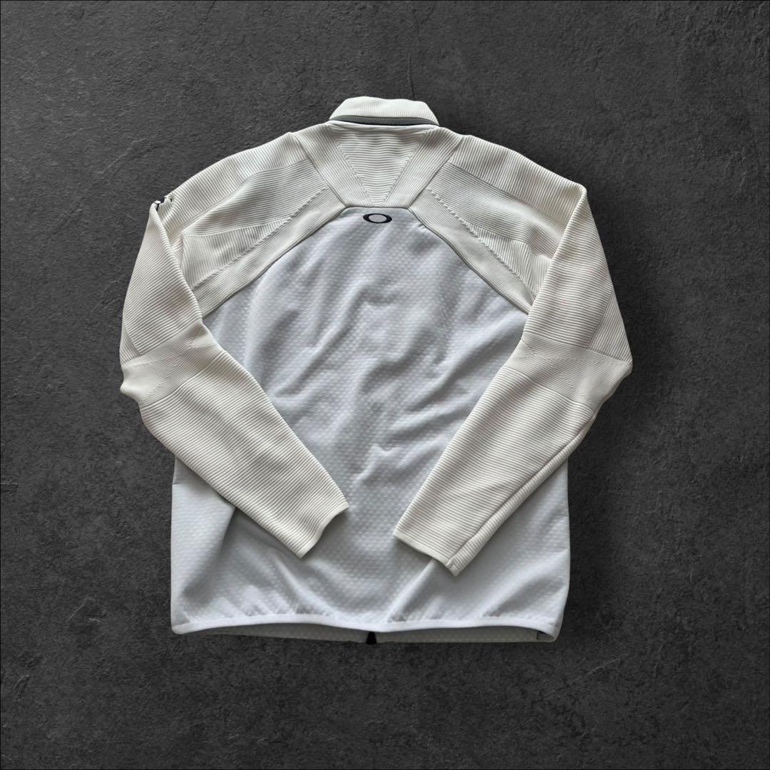 メンズウェア oakley golf jacket white men M