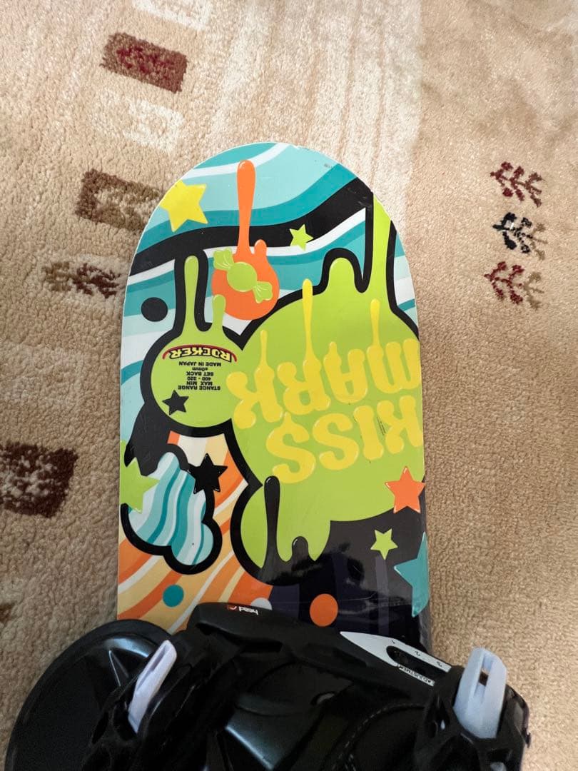 キッズ 子供 kissmark スノーボード120 cm 3点 セット