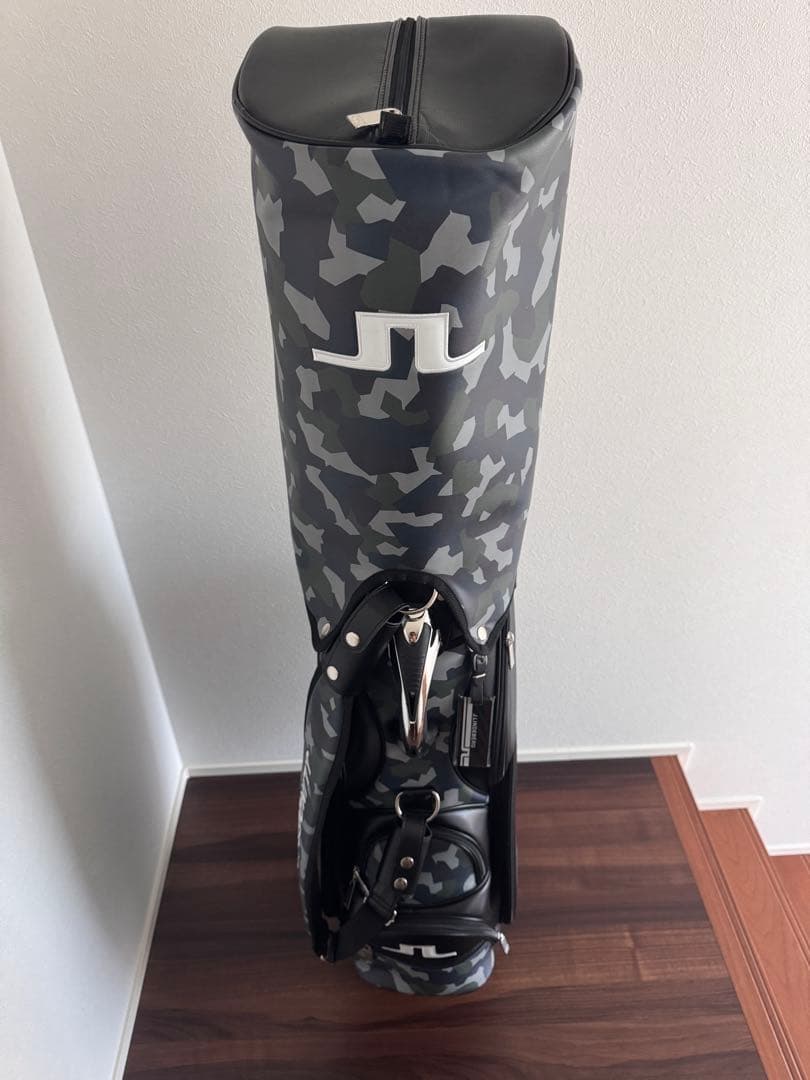 【美品】　J.LINDEBERG カモフラージュ ゴルフバッグ