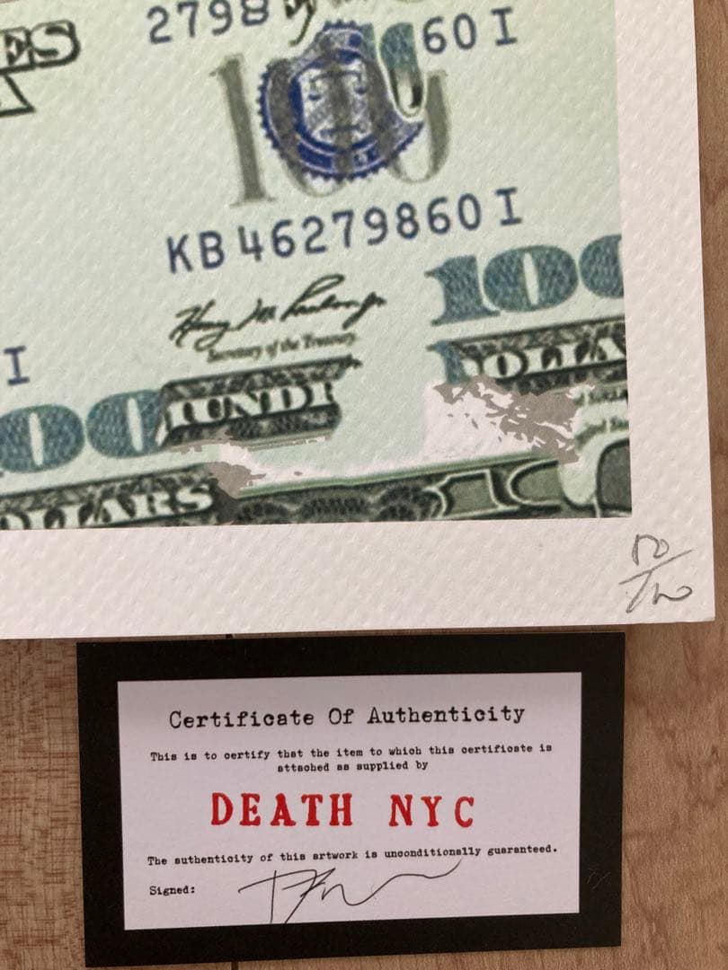 DEATH NYC アート ポスター　サイン　マリリンモンロー　SNOOPY