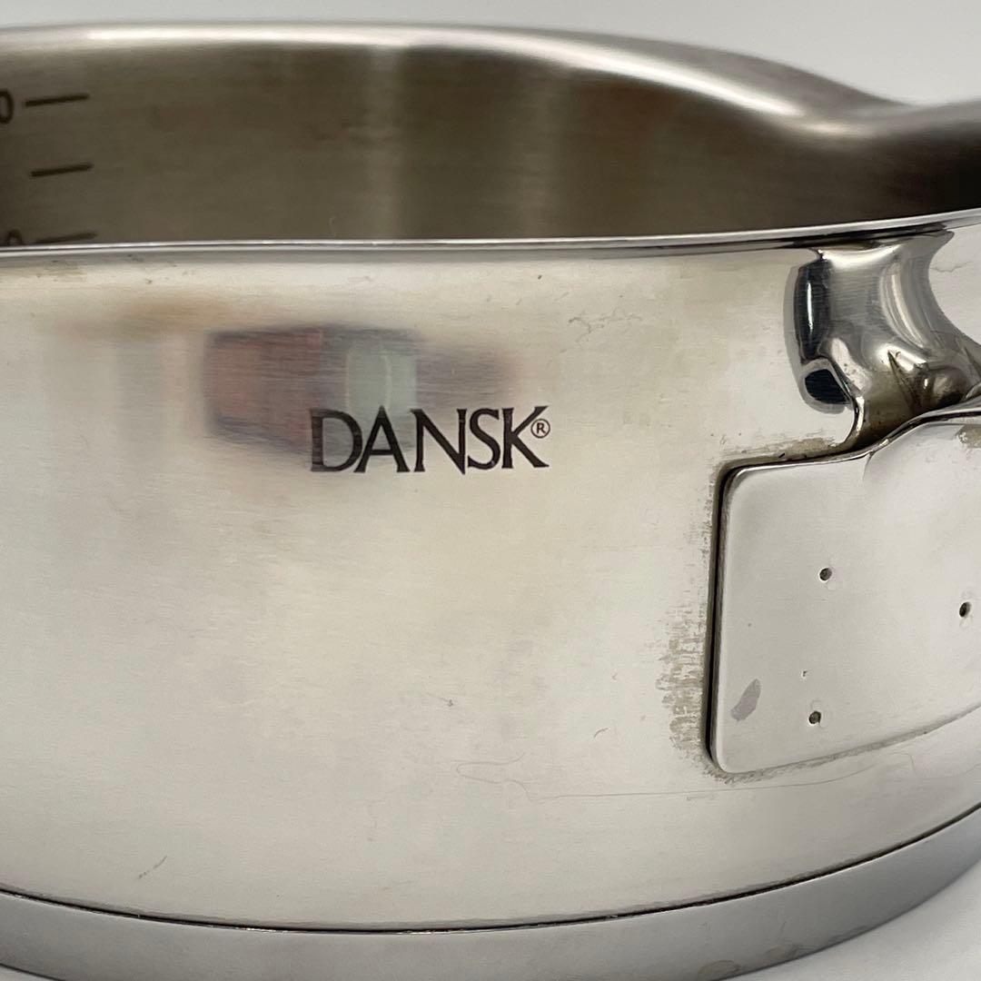 DANSK ダンスク ステンレス ソースパン 16cm 片手鍋 IH対応