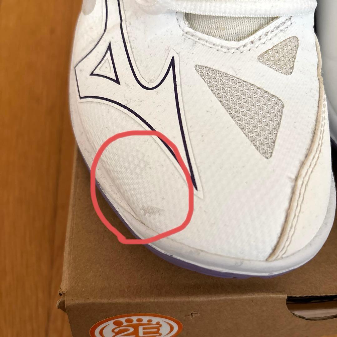 MIZUNO バドミントンシューズ ウエーブクローEL2 FIT 26.0cm