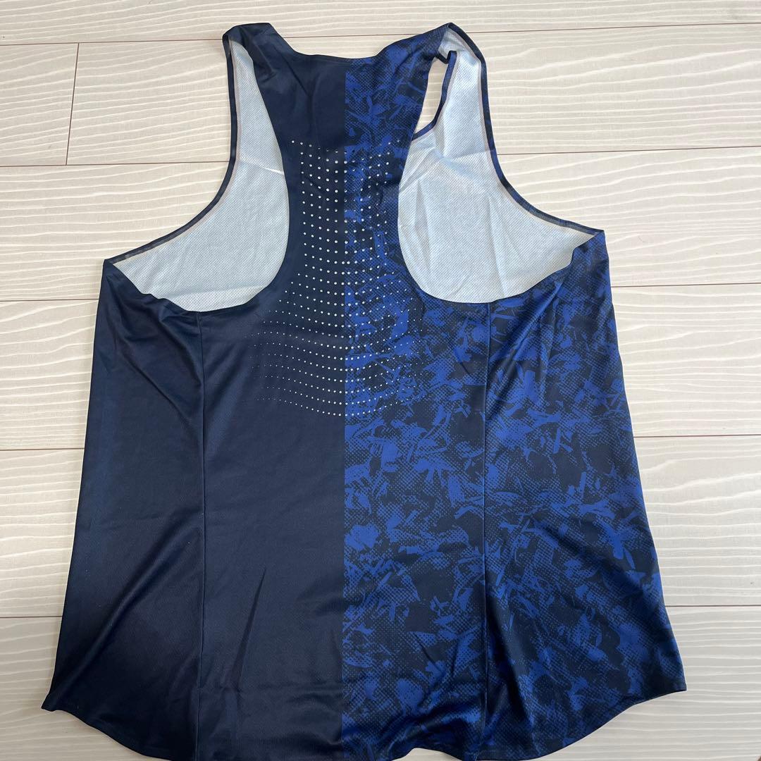 Nike ネイビー/グレー タンクトップ