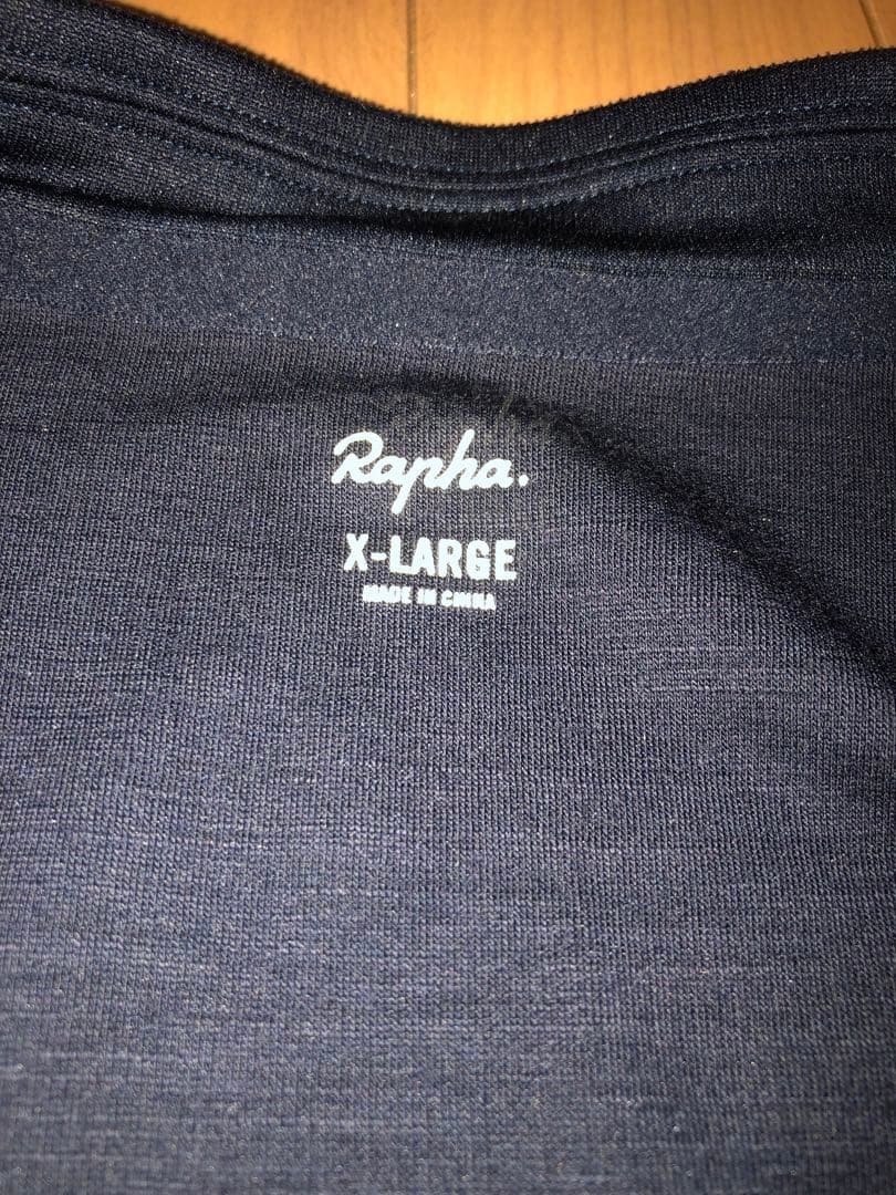 ラファ rapha ロングスリーブコアジャージ　　長袖　XL ネイビー