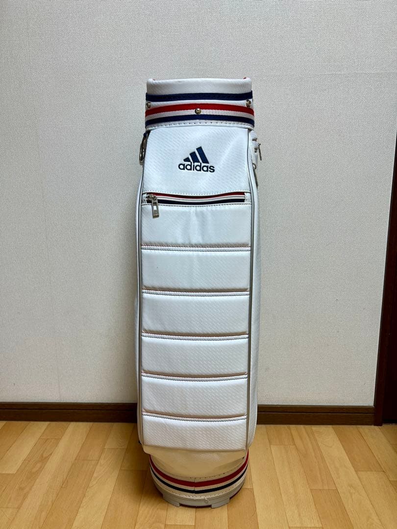 adidas キャディバッグ ホワイト