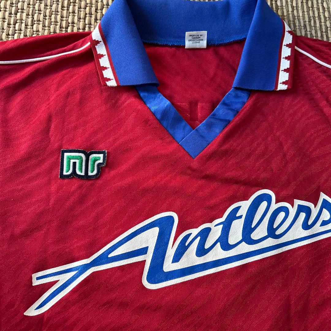 希少✨1992年　Jリーグ 鹿島アントラーズ　ホーム半袖ユニフォーム　エネーレ
