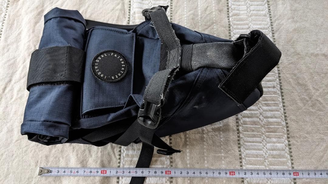 FAIRWEATHER フレームバッグ サドルバッグ ネイビー色 セット