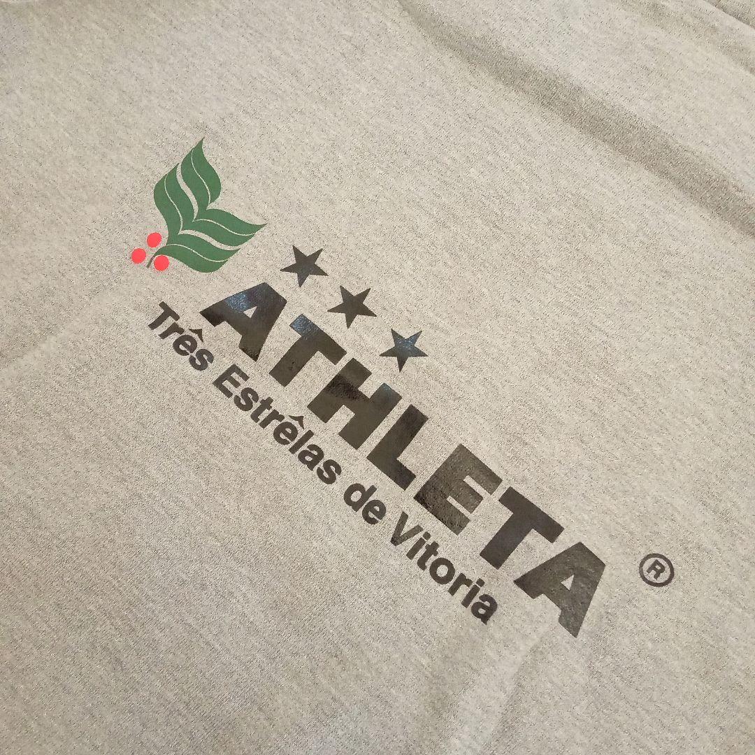 美品《ATHLETA 》製★定番厚手裏起毛スウェットパーカー★グレー★Lサイズ★