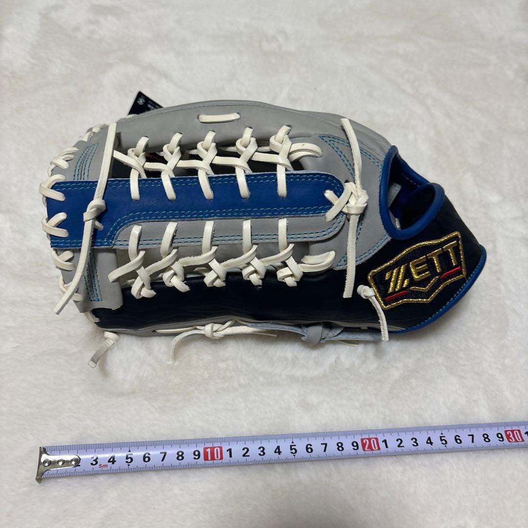 週末限定35200円！ゼットプロステイタス軟式外野手用　左　袋付き　新品未使用