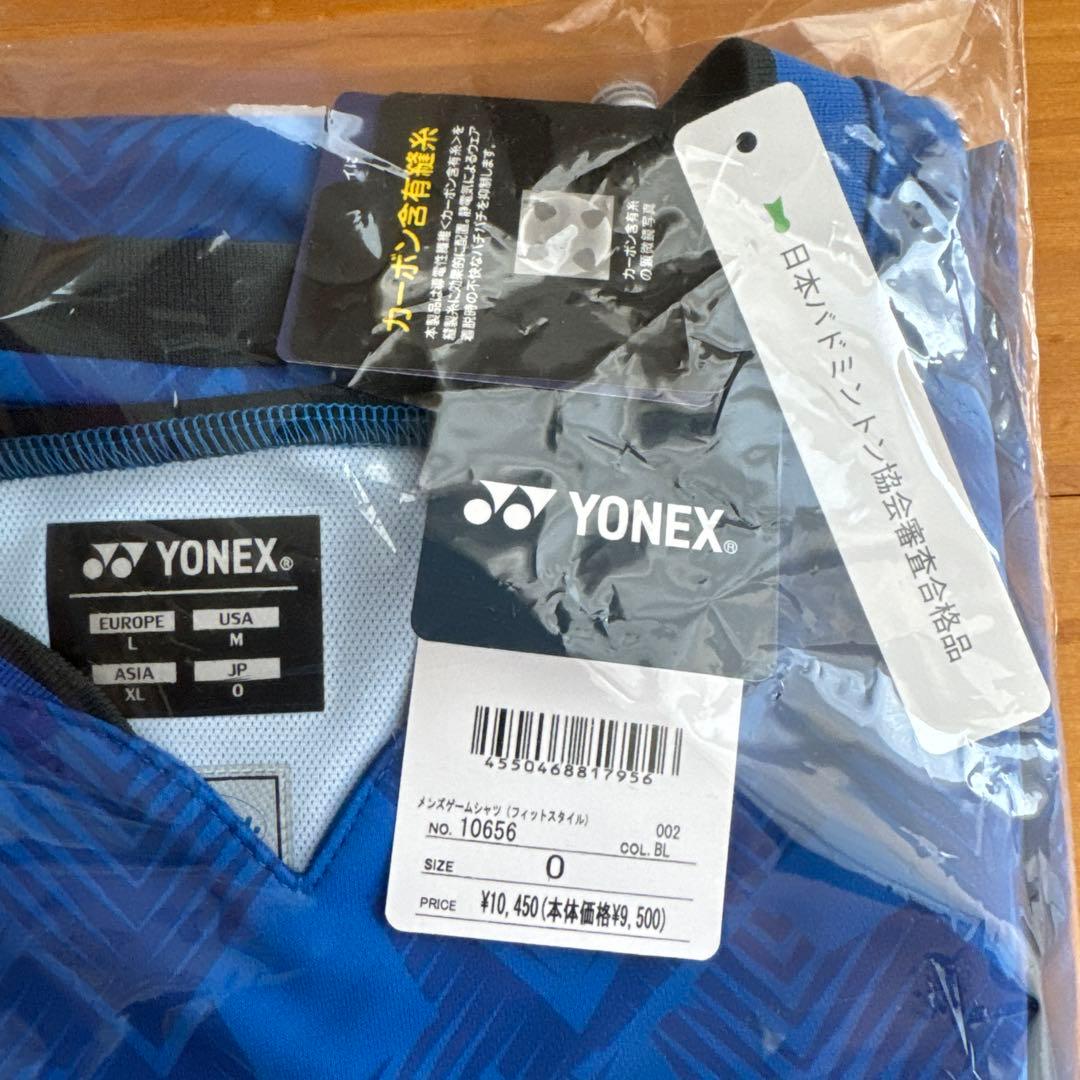 YONEX バドミントンゲームシャツ