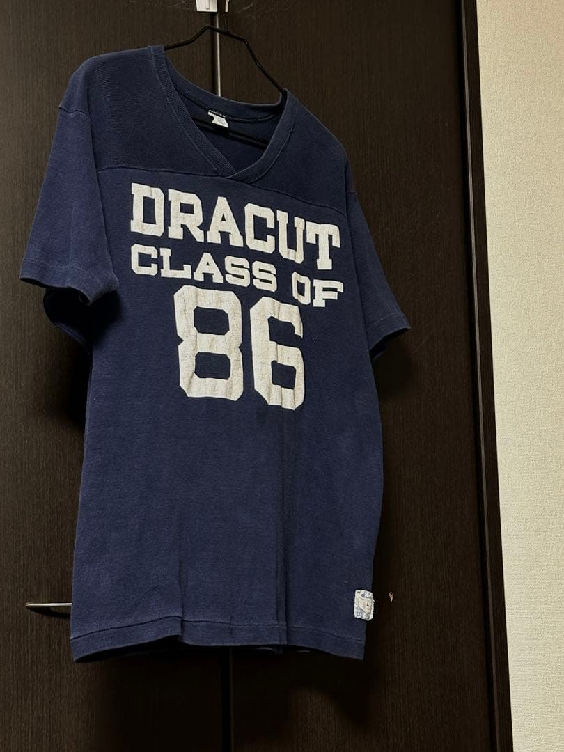 champion 80s DRACUT CLASS OF 86 Tシャツ L古着