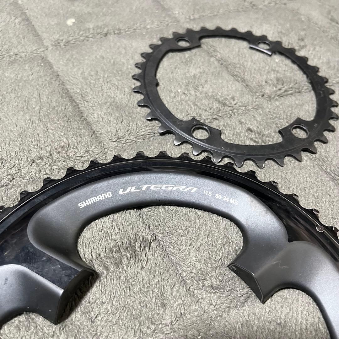 SHIMANO ULTEGRA 11S チェーンリング 50-34T MS