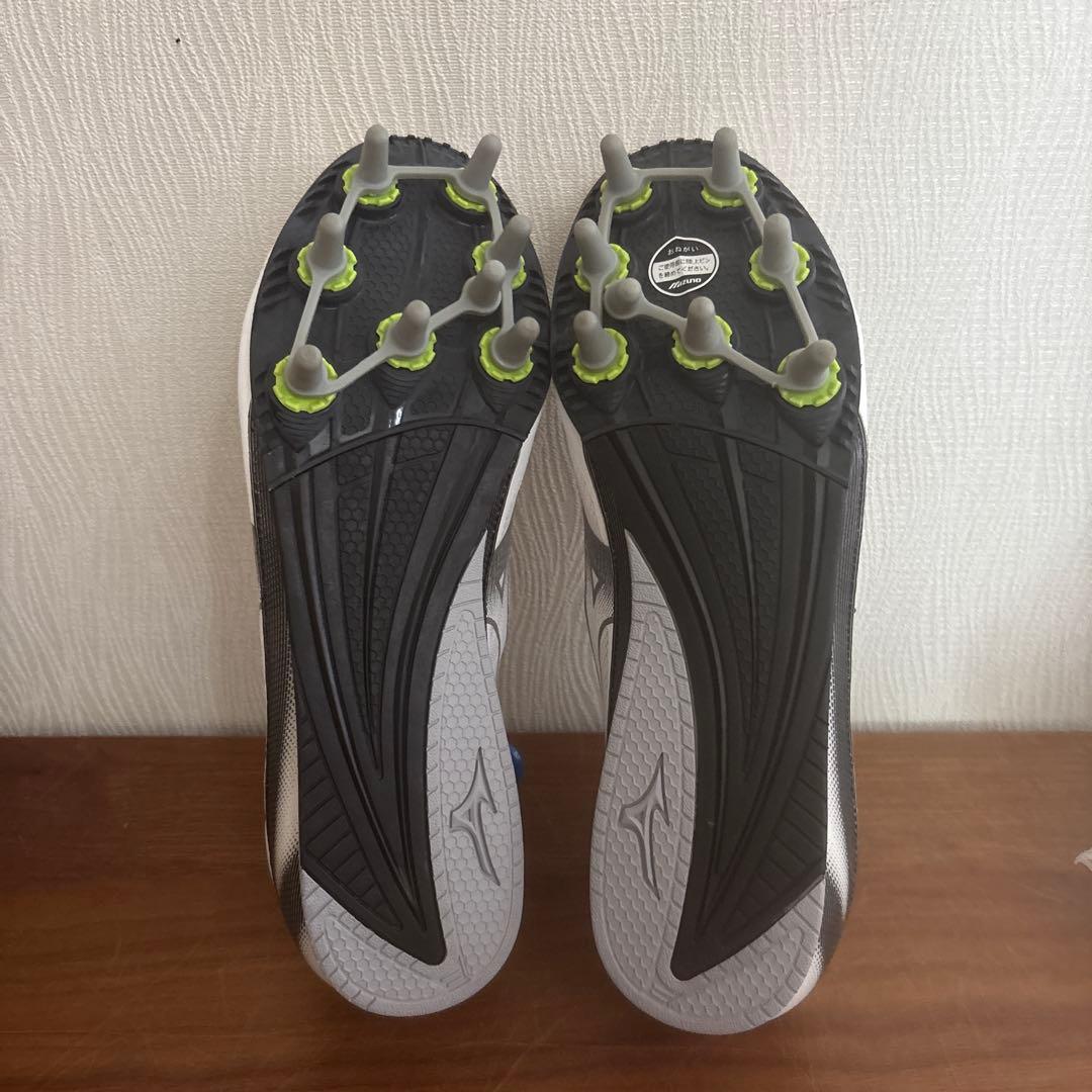 MIZUNO X-FARST2 スパイクシューズ ホワイト/ブラック
