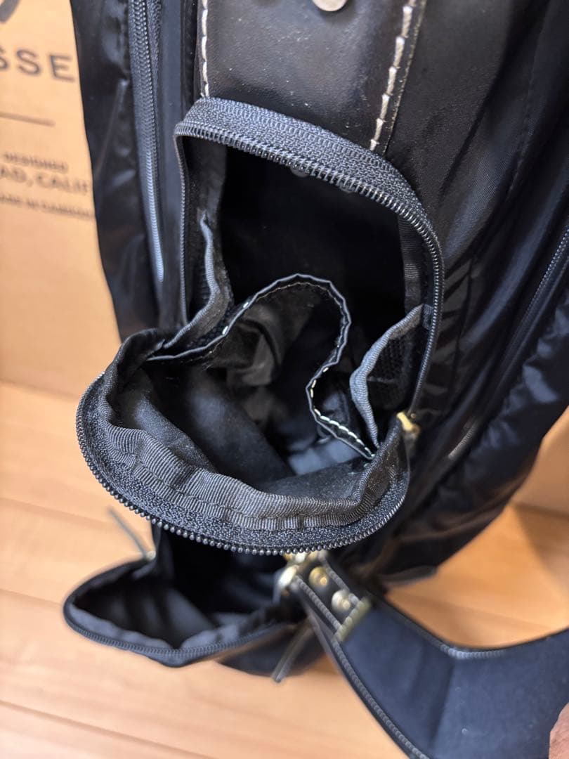 考英舎 キャディバッグ 9型 超軽量 2.2kg 日本製ハンドメイド 美品