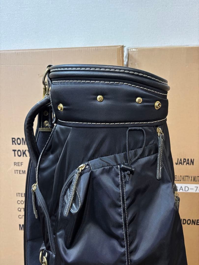考英舎 キャディバッグ 9型 超軽量 2.2kg 日本製ハンドメイド 美品