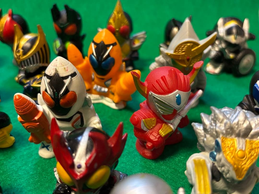 計57体!!仮面ライダー ミニチュア指はめフィギュアセット