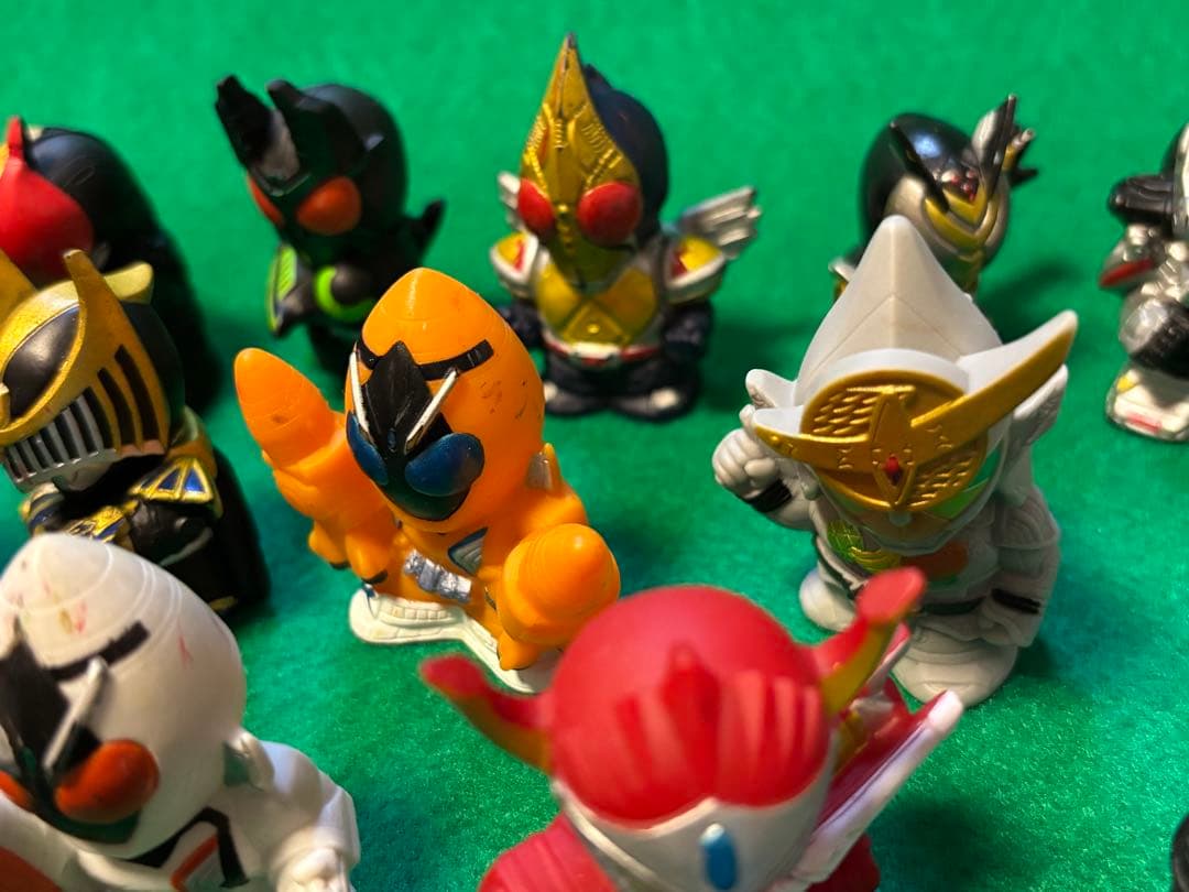 計57体!!仮面ライダー ミニチュア指はめフィギュアセット