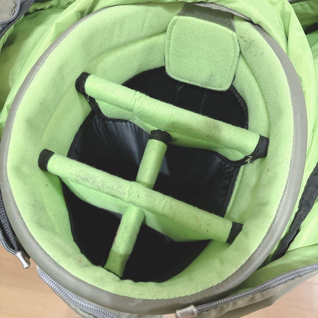 K394 onoff キャディバッグ カーキー色
