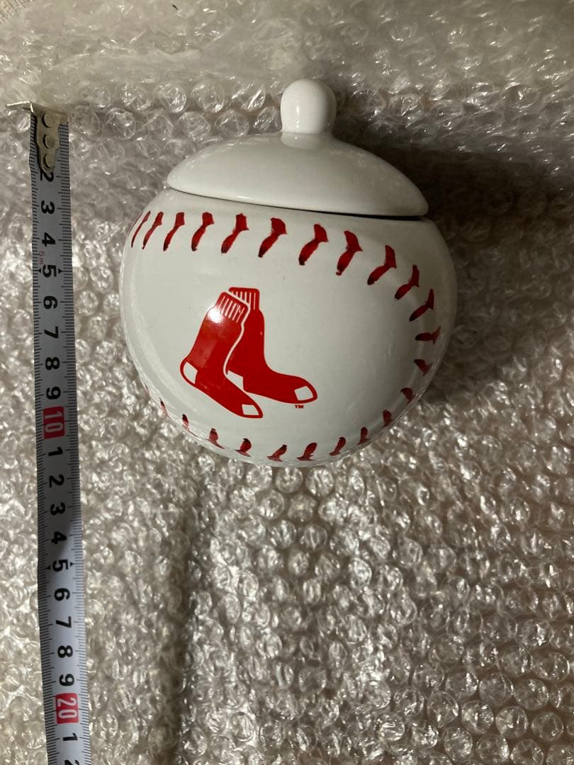 激レア⭐️BOSTON RED SOX 野球ボール型陶器容器