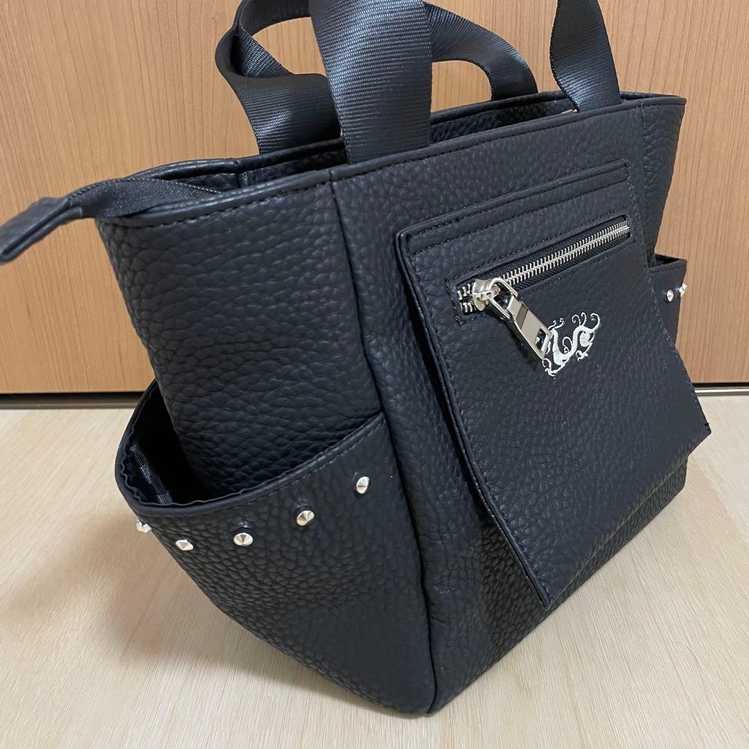 【美品】DANCE WITH DRAGON ブラック　カートバッグ
