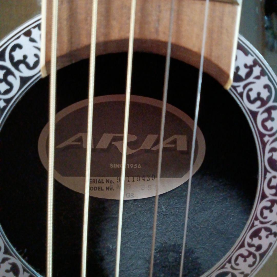エレアコ ARIA AMB35S ショートスケール　ギターケース付 アリアAMB