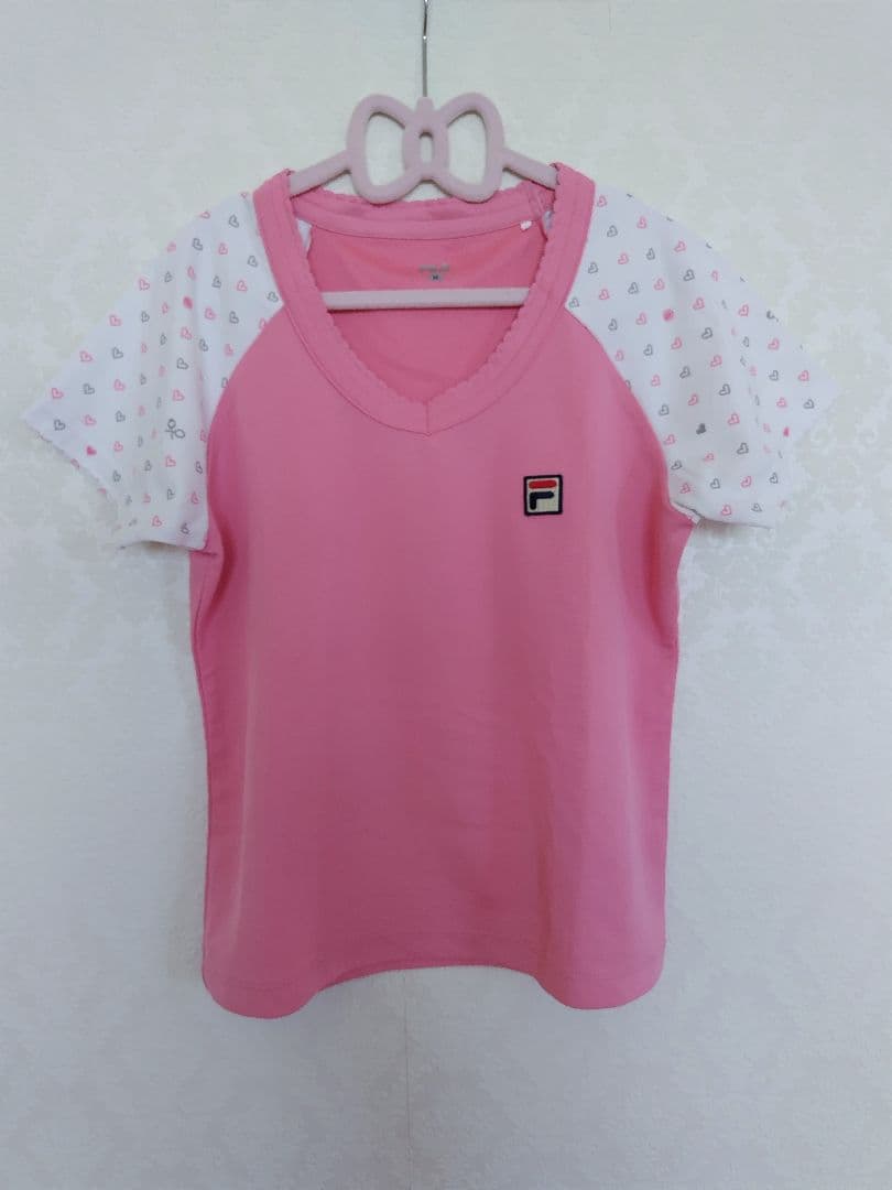 FILA Vネックテニスウェア2枚セット
