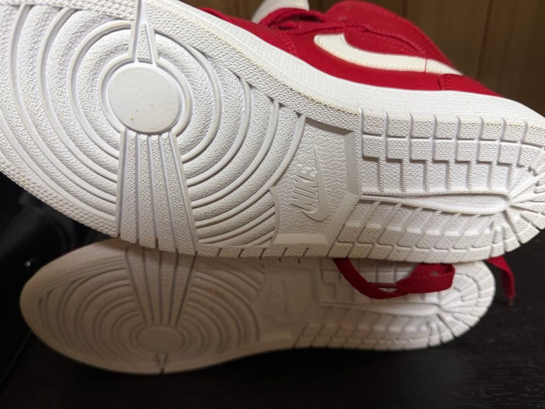 シューズ(男性用) Nike Air Jordan 1 Mid \"Gym Red White\"