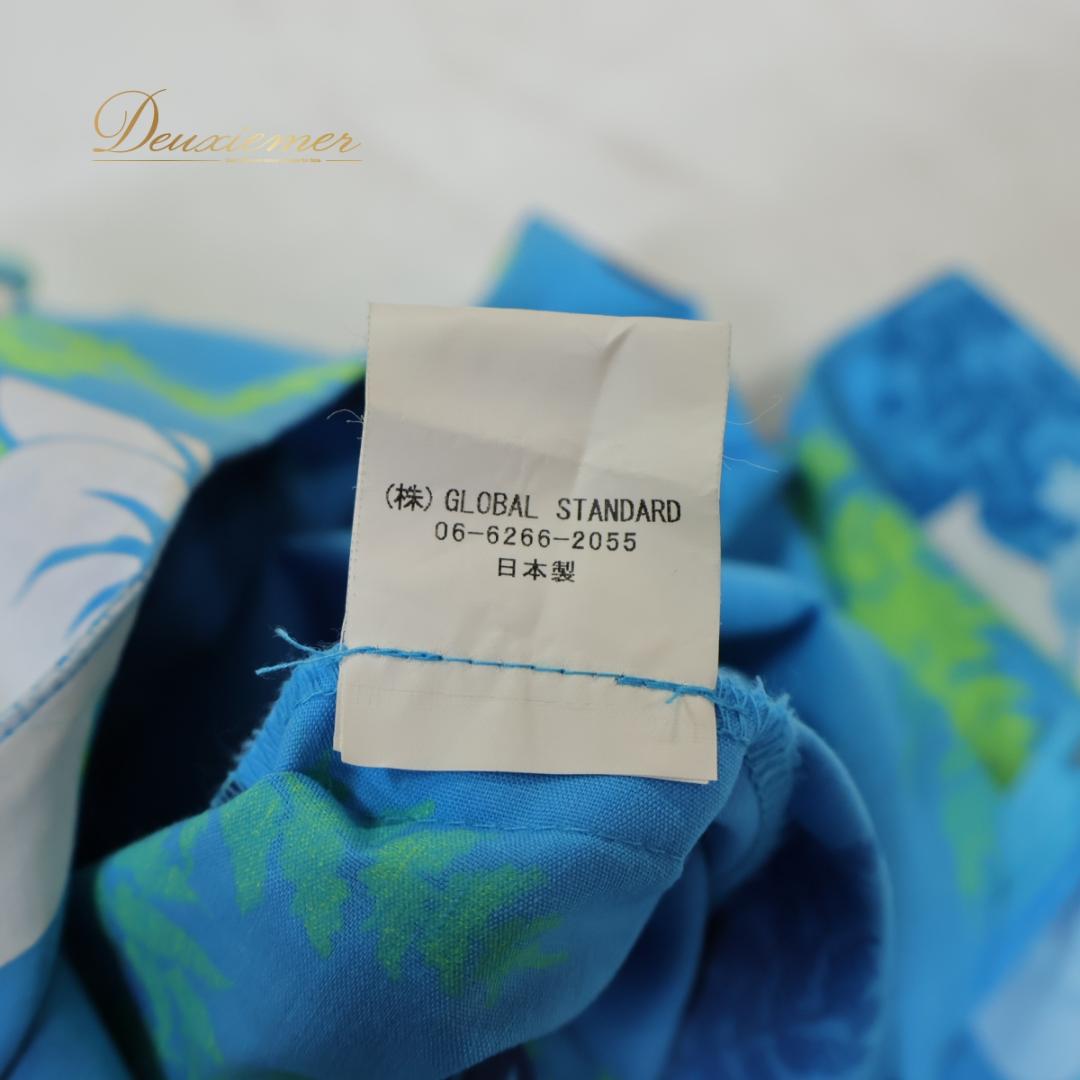 【日本製 フラダンス衣装】スカイブルー ALOHA STANDARDS ドレス