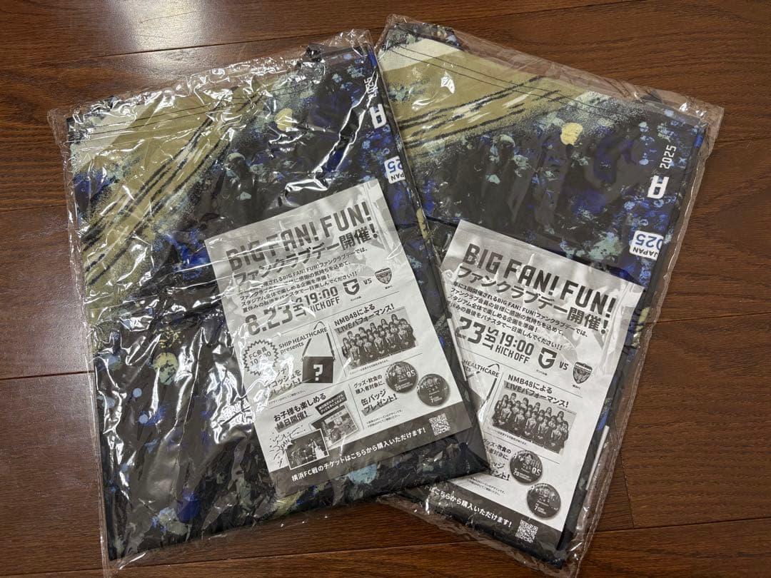 ガンバ大阪　2025年　ガンバエキスポ　記念シャツ　2枚セット　hummel
