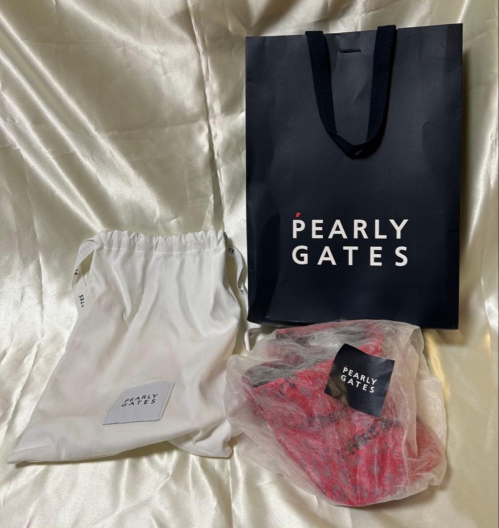 【PEARLY GATES】ヒョウ柄プリントUVバイザー (UNISEX)