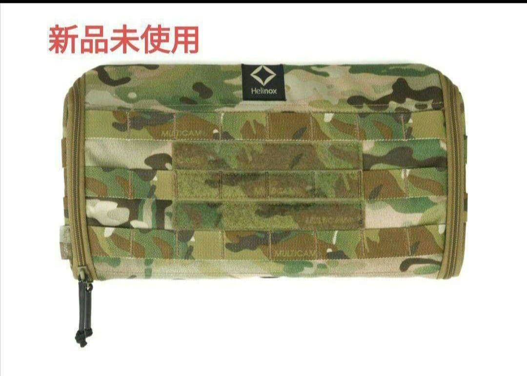 新品未使用Helinox　ハーフ天板（社外品）とサイドストレージS カモのセット
