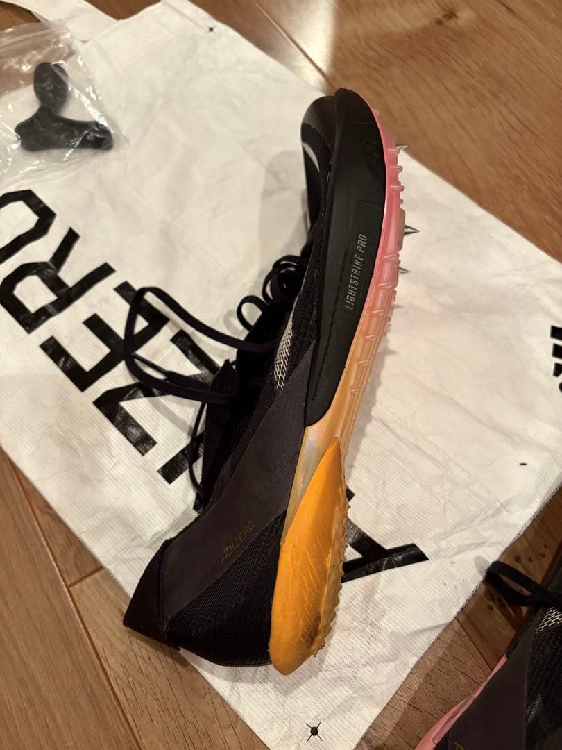 ADIZERO アンビション2 28.5cm トートバッグ付き