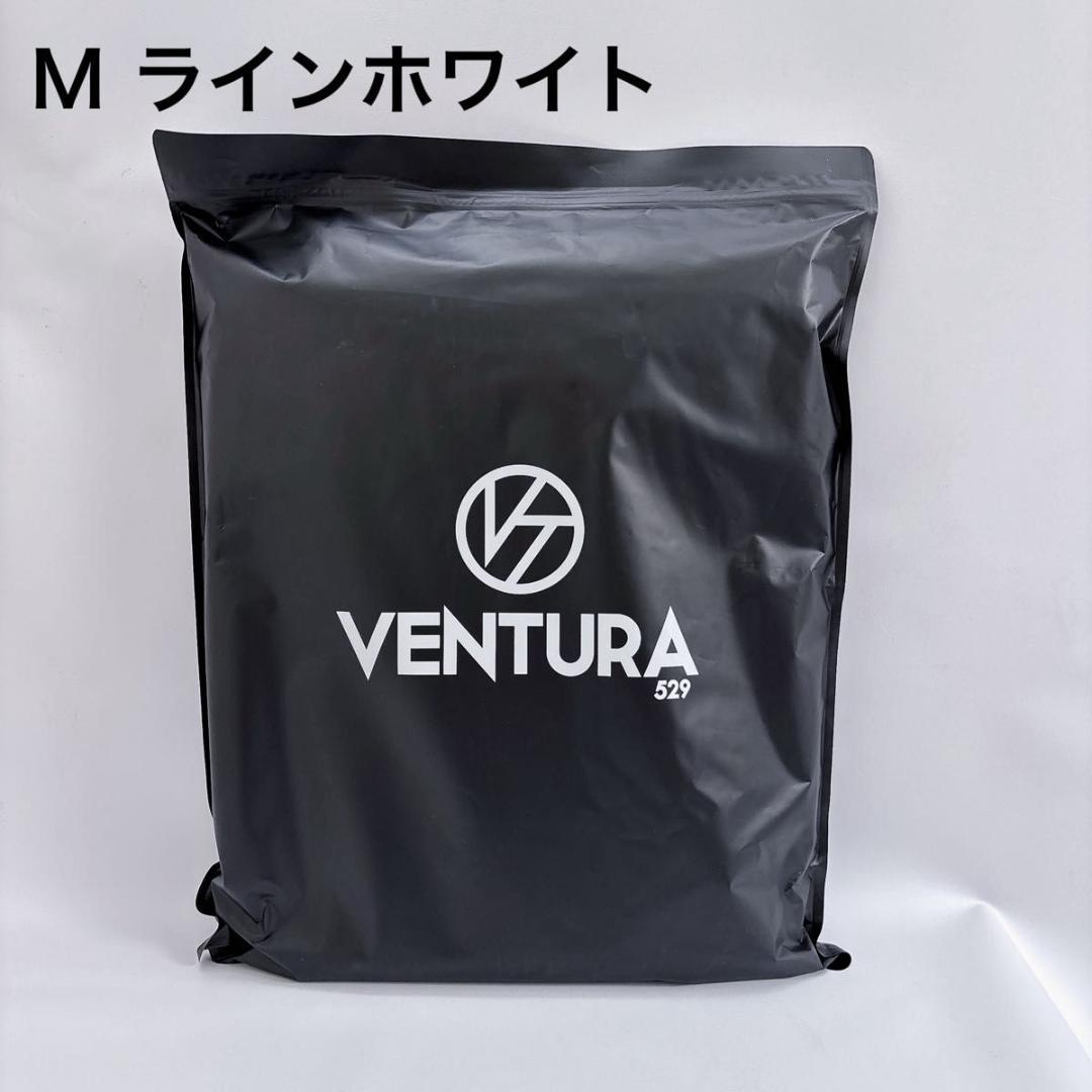 サウナスーツ VENTURA529 上下 セットアップ ホワイトライン M