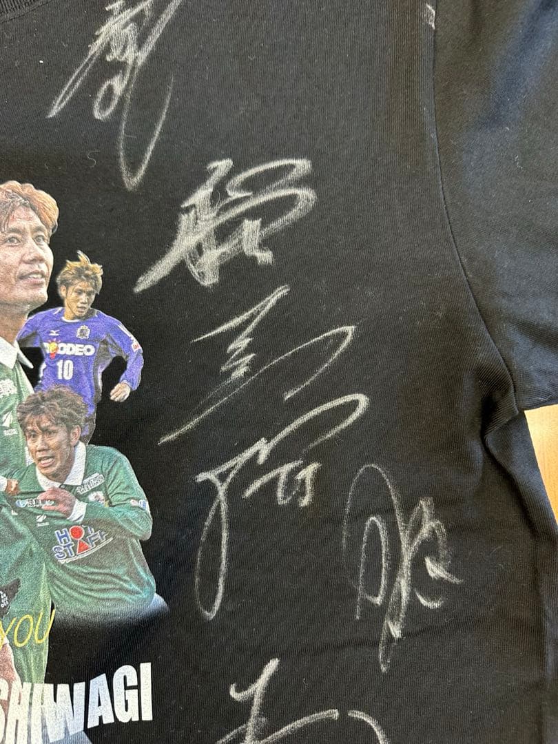 （限定品）　FC岐阜　柏木陽介　引退試合記念サイン入りTシャツ