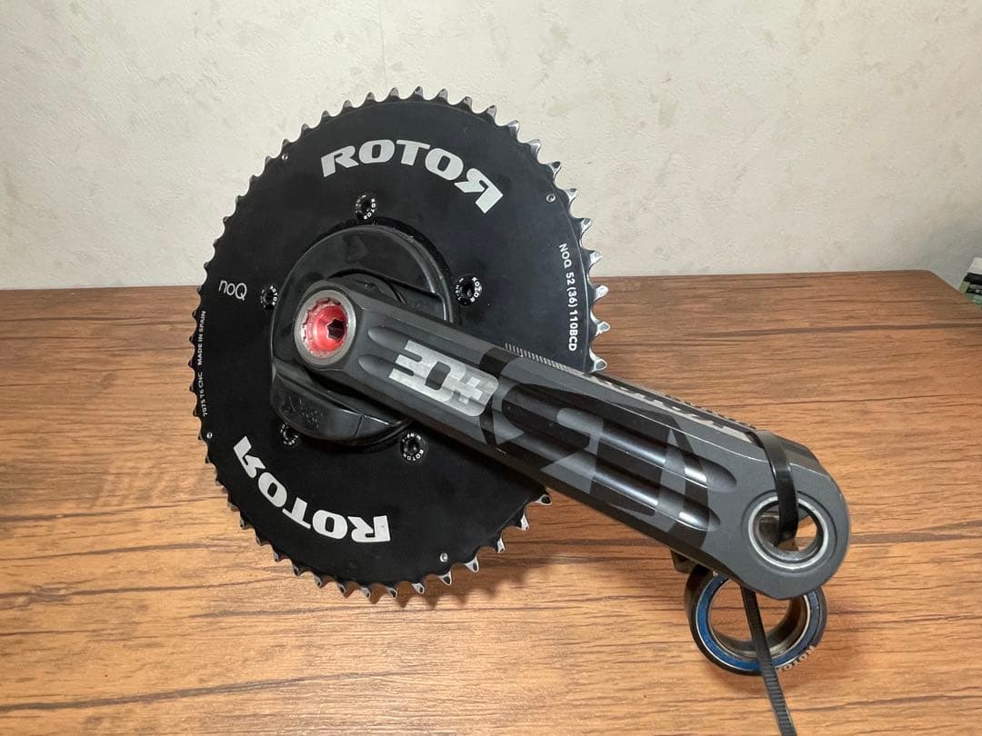 ROTOR 3D+ パワーメーター クランクセット