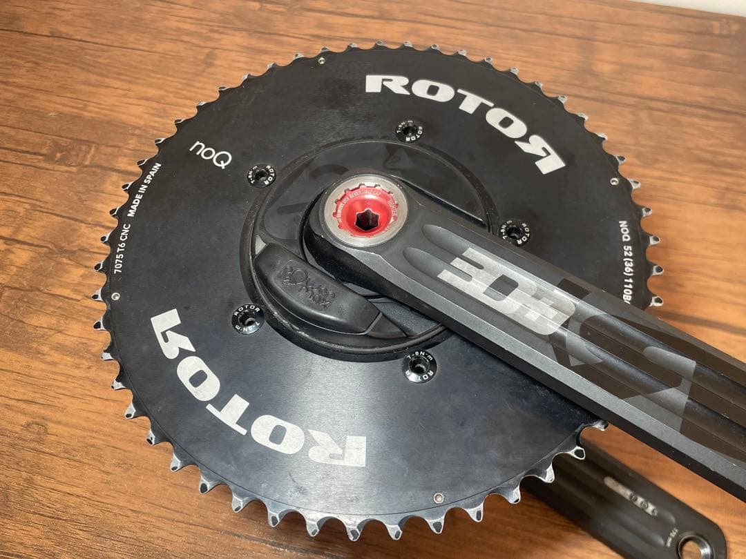 ROTOR 3D+ パワーメーター クランクセット