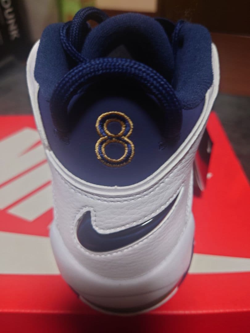 Nike Air More Uptempo 8 ホワイト/ネイビー　オリンピック