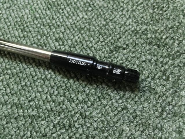 テーラーメイドスリーブ付き ATTAS EE アッタス(65 SR) 装着時43