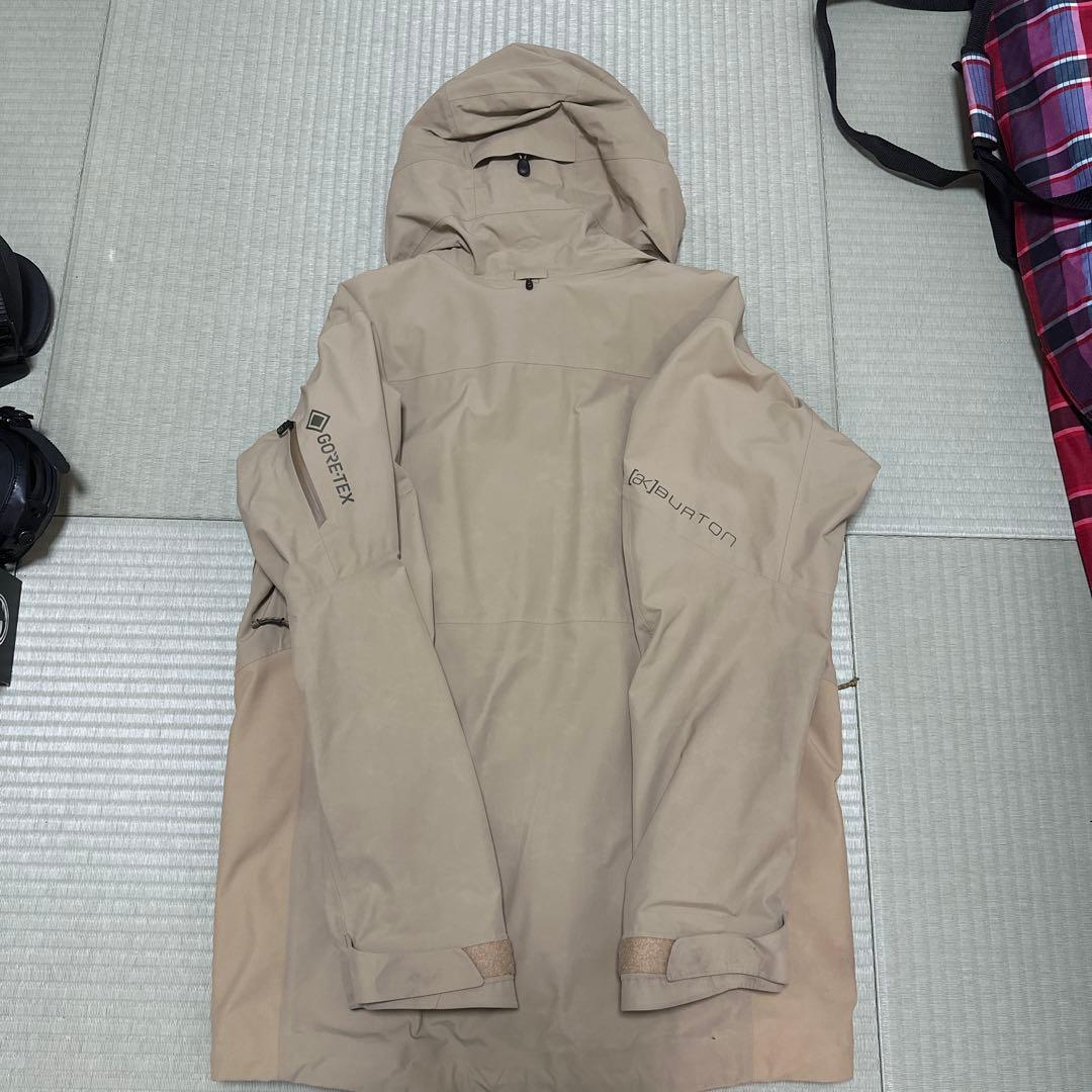 Burton AK スノボーウェア （ベージュM）パンツ（ブラックL）セット