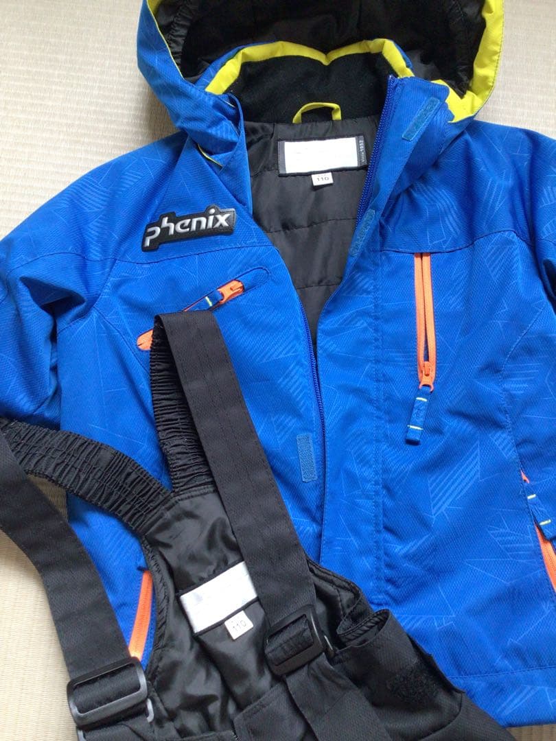 Phenix 110cmスキーウェア 青黒